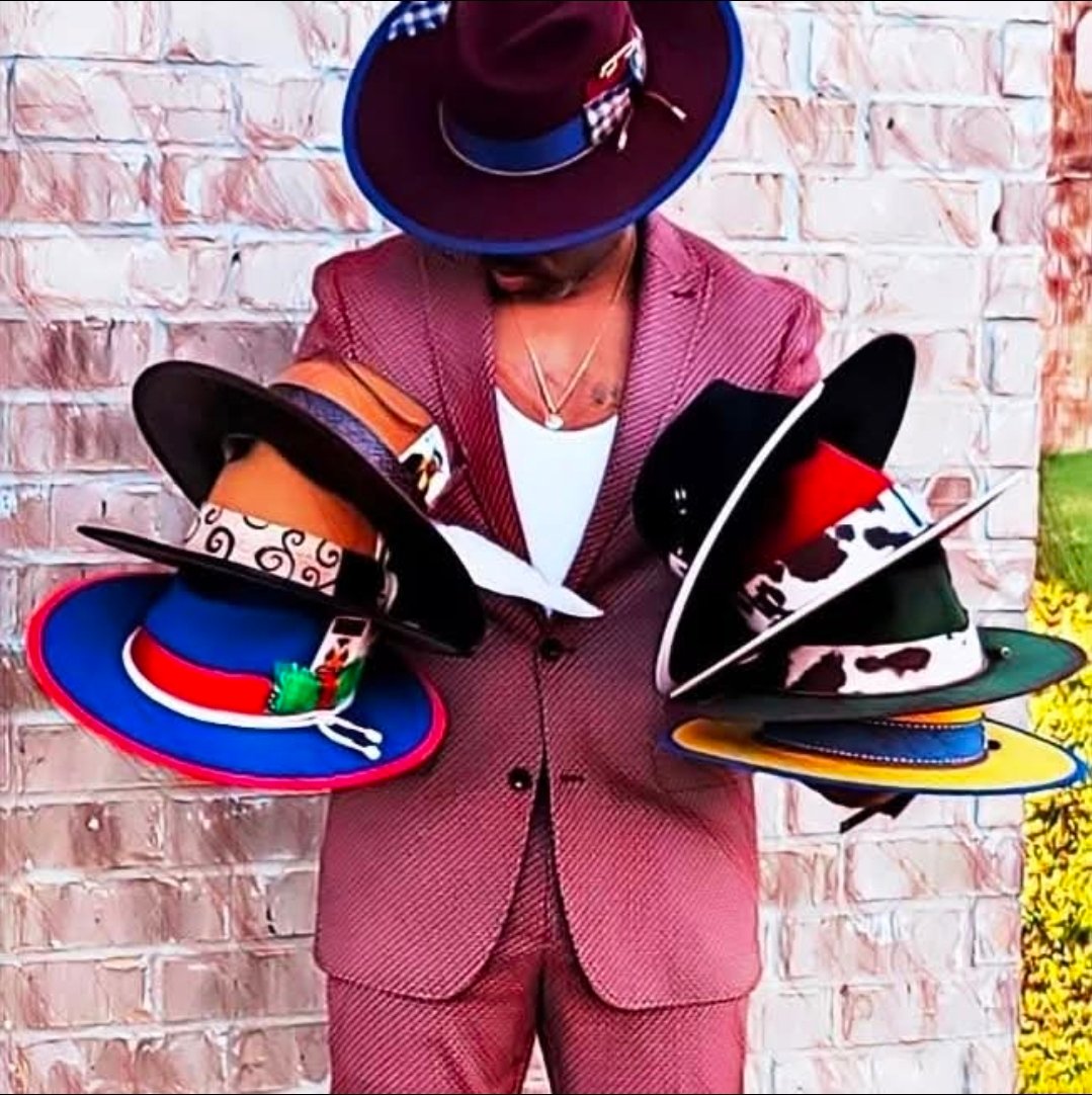 Highlights from a successful day of selling my custom Fedora hats