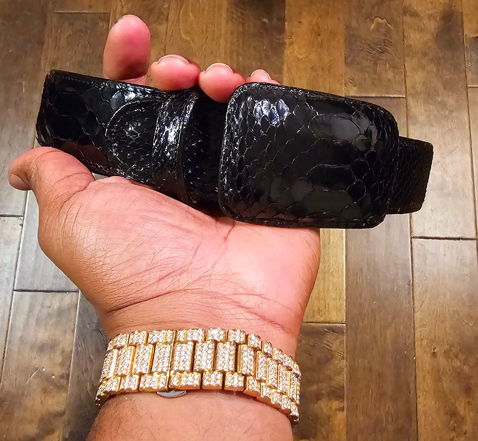 Exotic Black Python