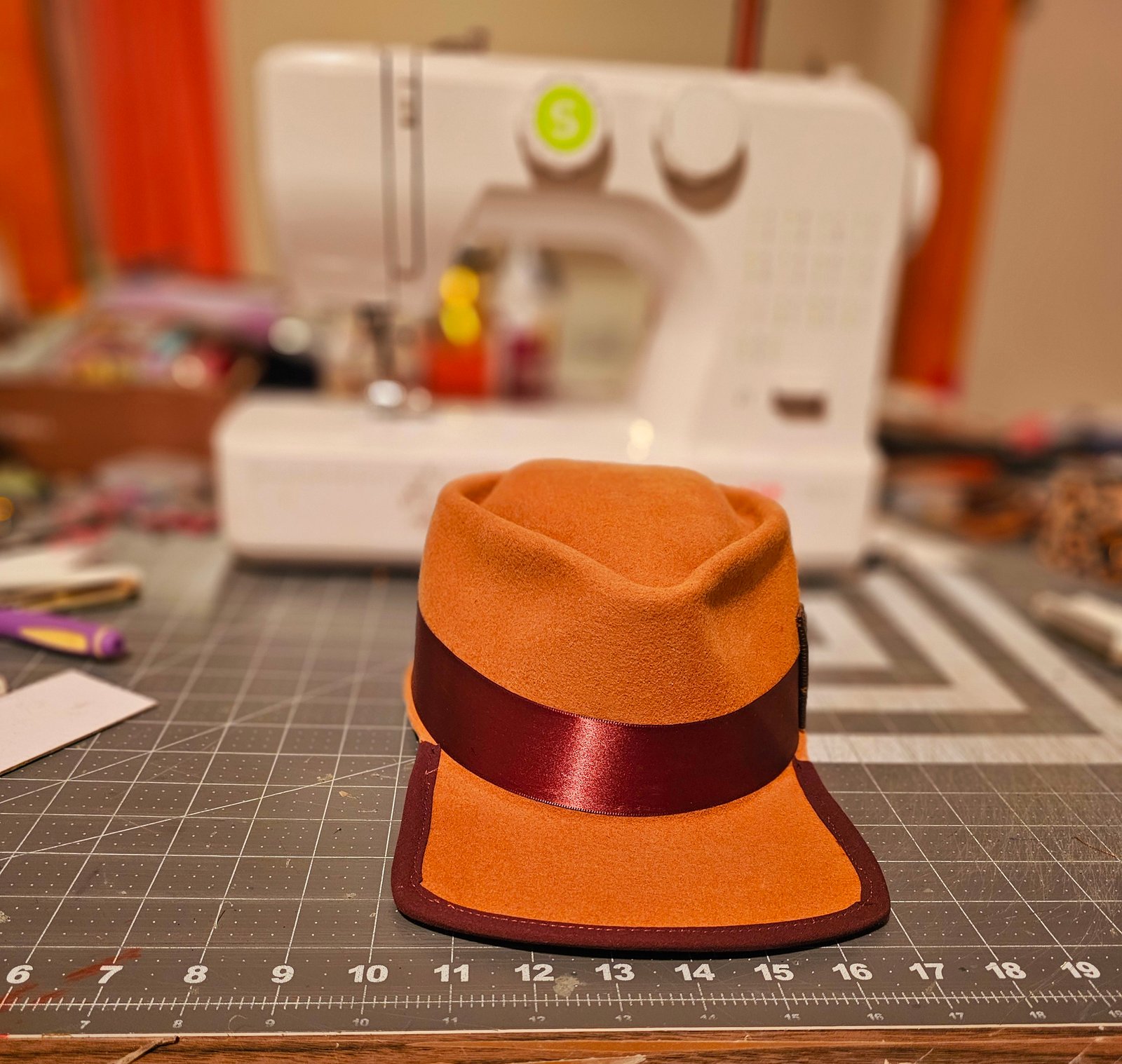 Teardrop Fedora Cap