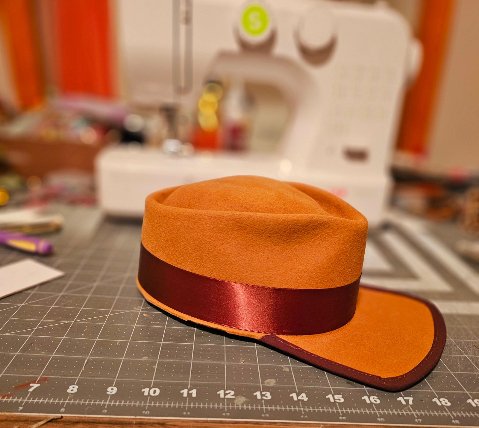 Teardrop Fedora Cap