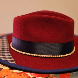 Plaid on Burgundy - Image 3