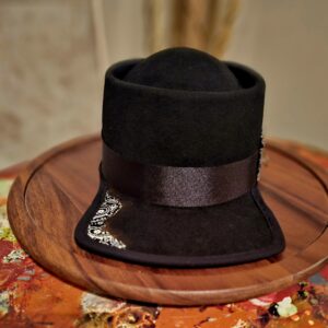 The Luxury Black Fedora Cap - Image 3